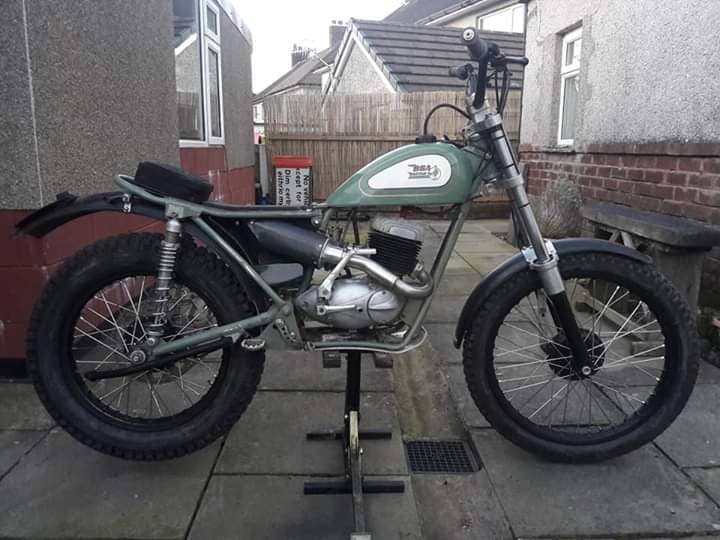 Bsa bantam 2025 trials modifications