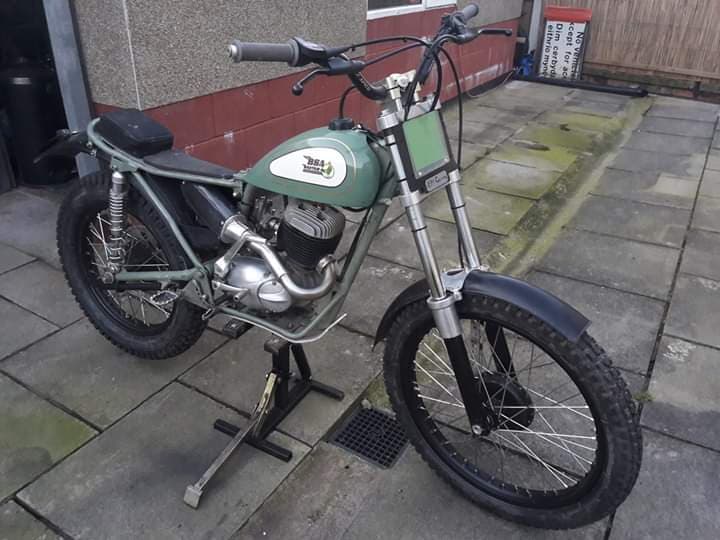 Bsa bantam trials bike new arrivals